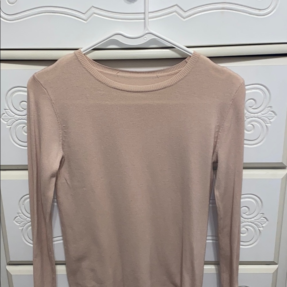 baby pink longsleeve